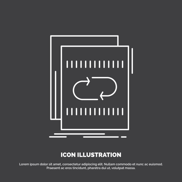 音频文件循环混合UI的声音图标线符号图片下载