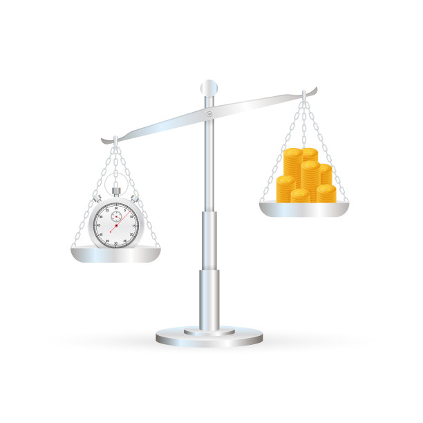 时间就是金钱，是金钱和时间的象征图片下载