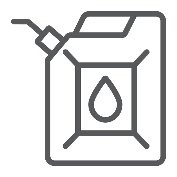 燃料罐线条图标图片下载