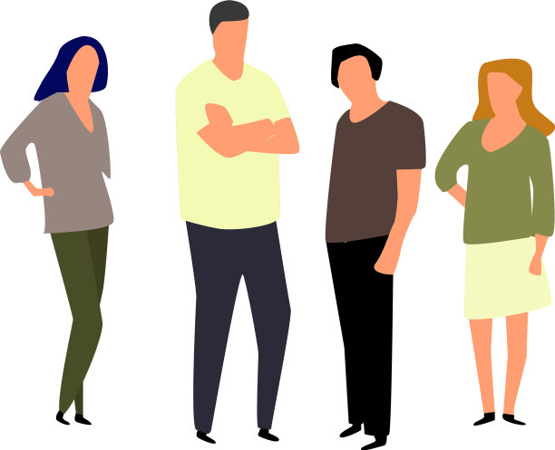 将男女角色隔离在白人之上图片下载