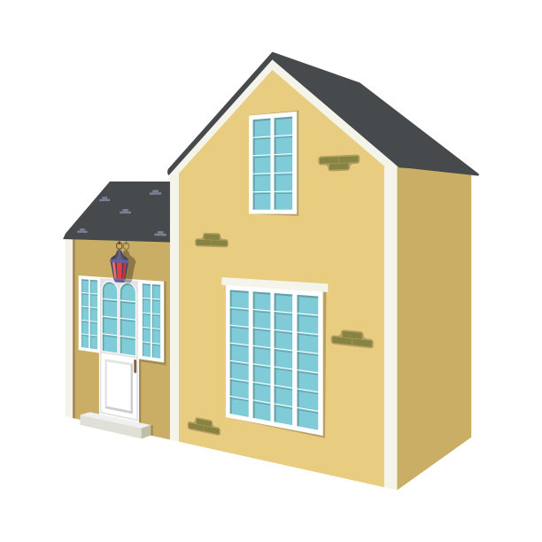 设计住宅和住宅标志集图片下载