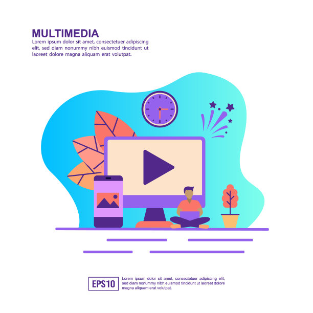 概念多媒体现代概念图片下载