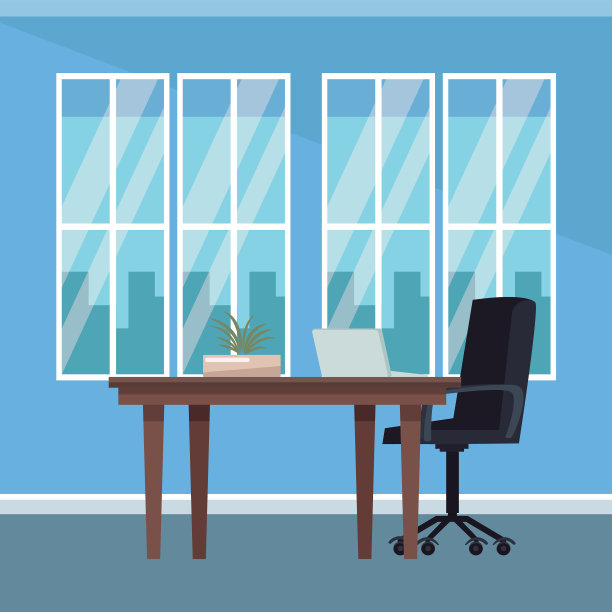 办公室室内风景图片下载