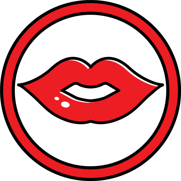 嘴唇图标模板图片下载