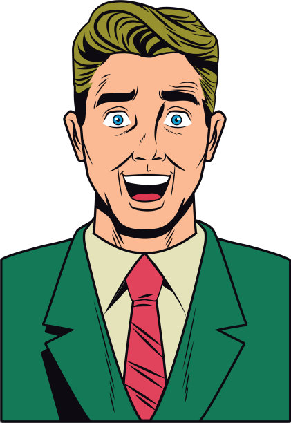 波普艺术商人图片下载