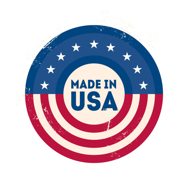 美国制造标签与美国国旗颜色和图片下载