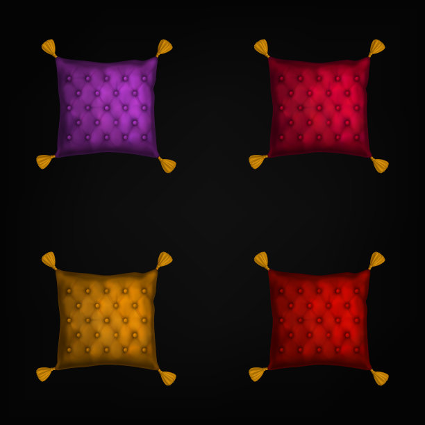 针垫用于设置绣枕的流苏图片下载