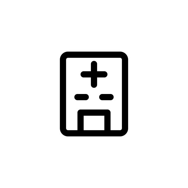 医院建筑图标图片下载