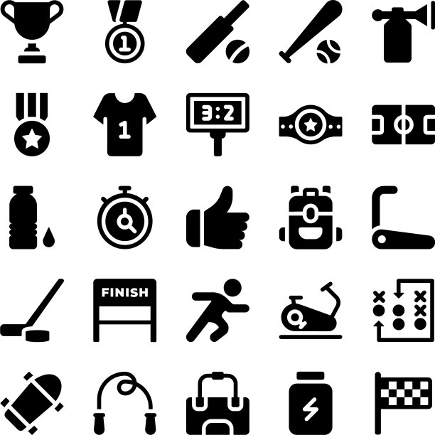 体育图标包图片下载