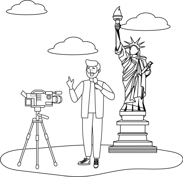 广播报道设计图片下载