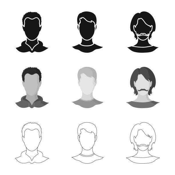 孤立对象专业和照片标志图片下载