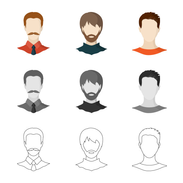 设计专业和照片标志集图片下载