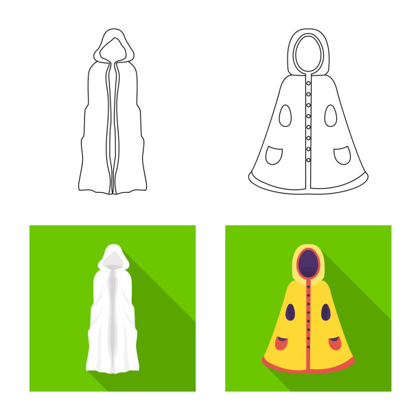 设计材料和服装图标图片下载