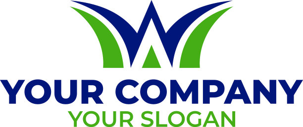 以字母w的方式设计logo图片下载