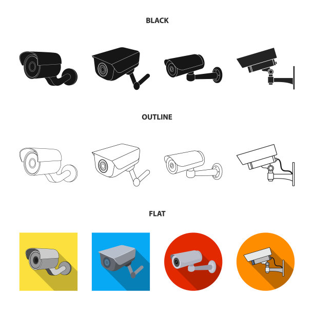 孤立物体摄像机和照相机符号图片下载