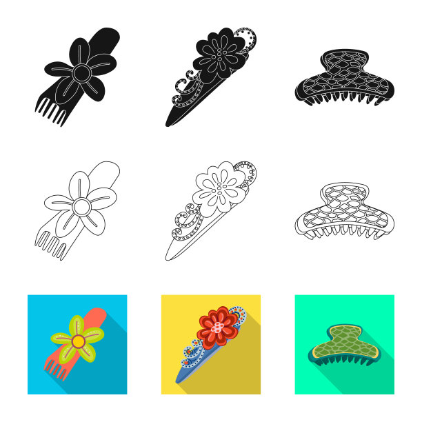 设计美观、时尚的标志套图片下载