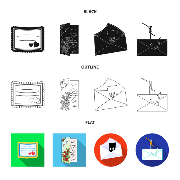 孤立的对象卡和圣诞符号图片下载