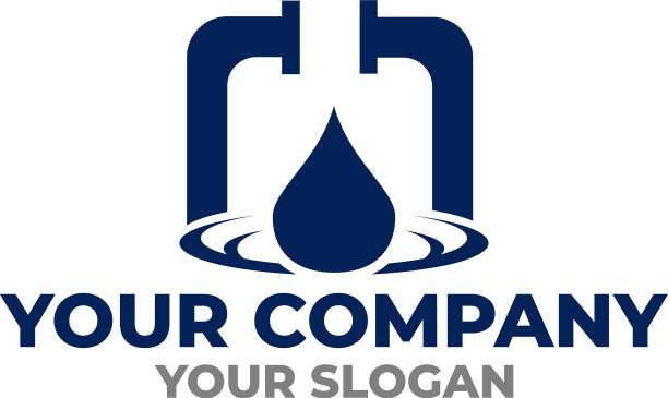 水暖服务标志设计图片下载