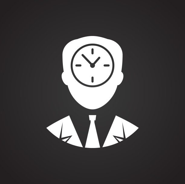 时间管理相关的图标在后台图片下载