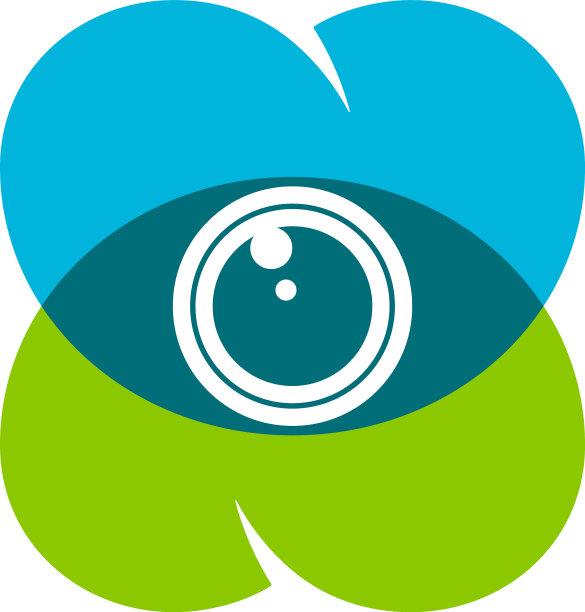 视觉图标重叠心形符号图片下载