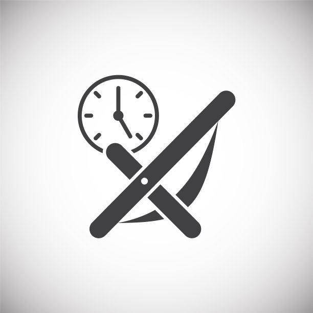 时间管理相关的图标在后台图片下载