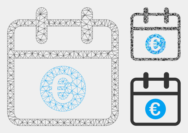 欧日网格2d模型和三角形马赛克图片下载