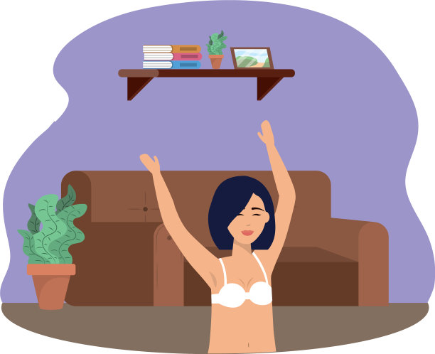 内衣设计中的女人化身图片下载