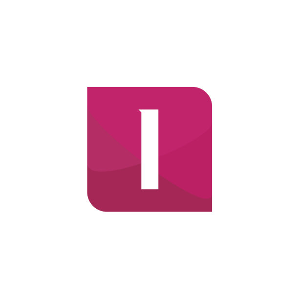 首字母logo I模板设计图片下载