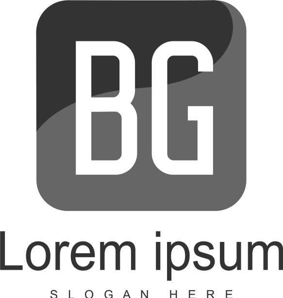 Bg字母标志设计创意现代Bg字母图片下载
