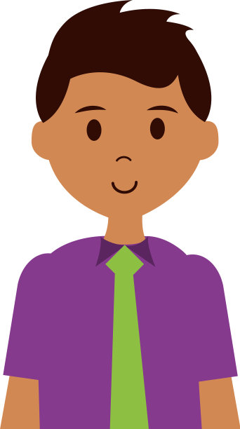 男人戴领带图片下载