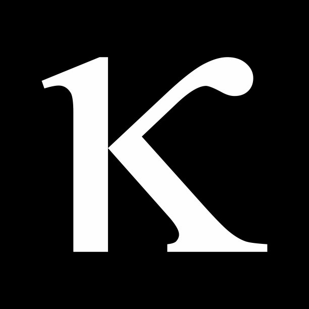希腊字母Kappa标志图片下载