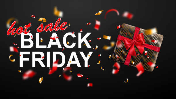 黑色星期五促销标语图片下载