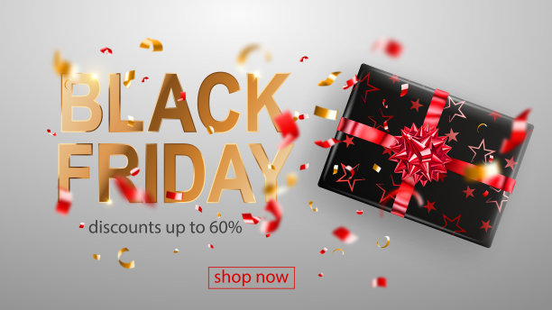 黑色星期五促销标语图片下载