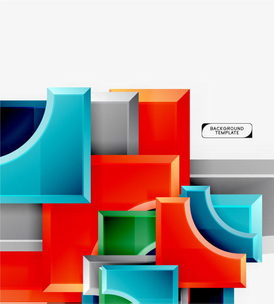 现代几何抽象背景图片下载