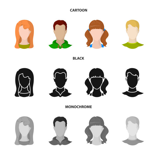 孤立对象专业和照片符号图片下载