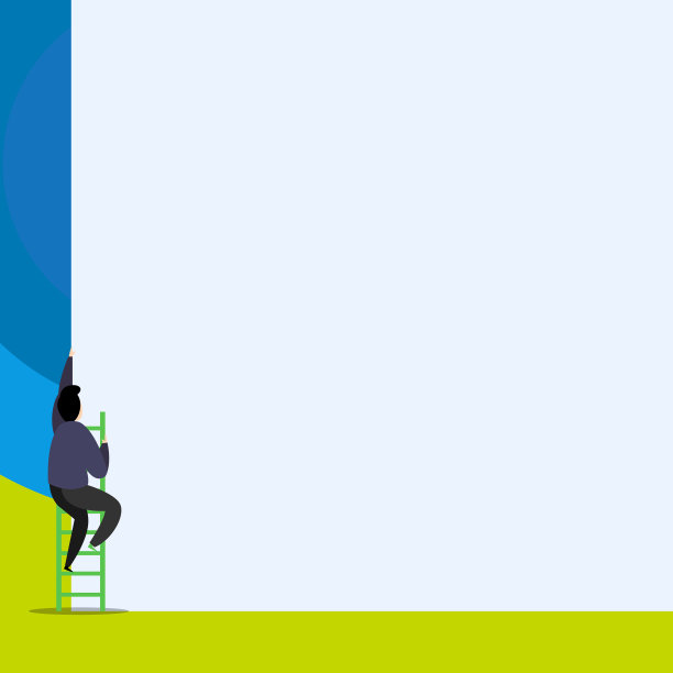 后视图年轻人爬上楼梯躺着图片下载