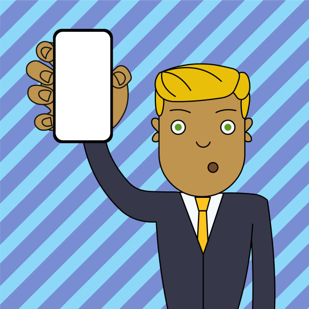 困惑或惊讶的男职员或图片下载