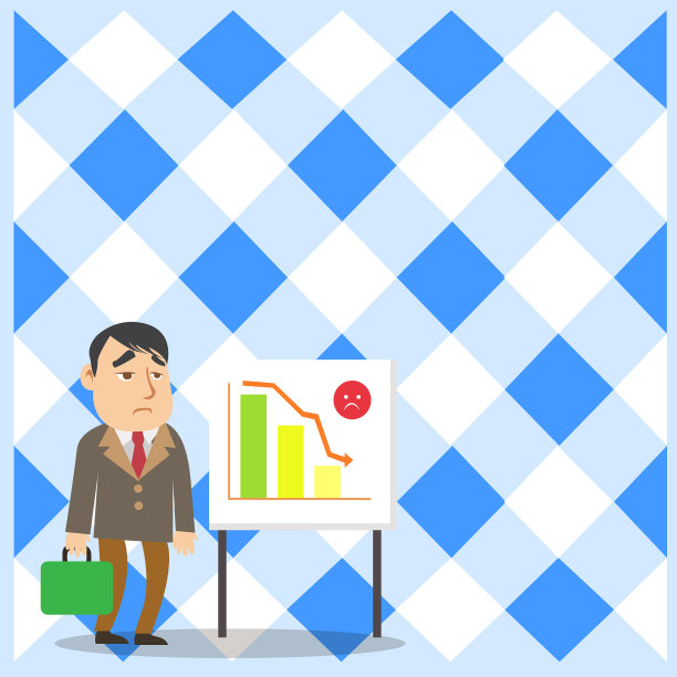 因公文包而心烦意乱的商人或雇员图片下载