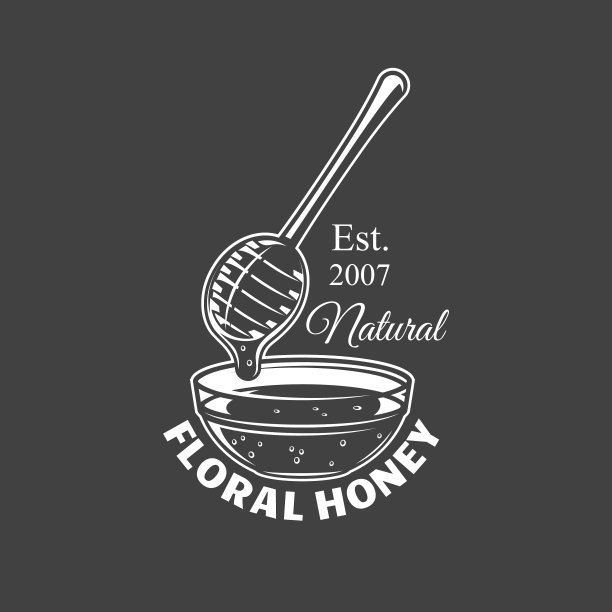 的蜂蜜标签图片下载