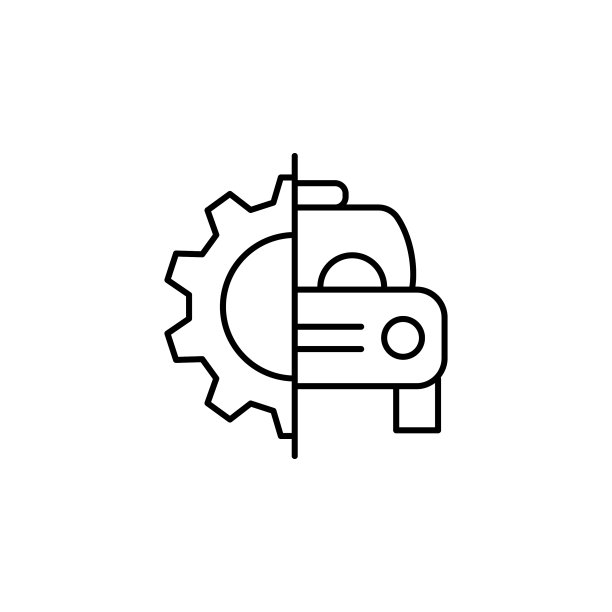 汽车修理齿轮图标可以用于web标志图片下载