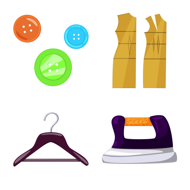 工作室和缝纫图标图片下载