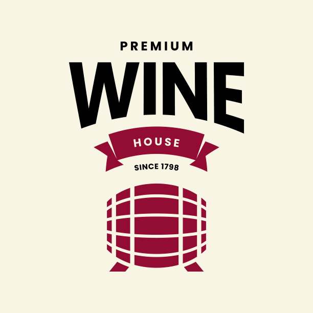 现代酒标标志酒馆餐厅图片下载