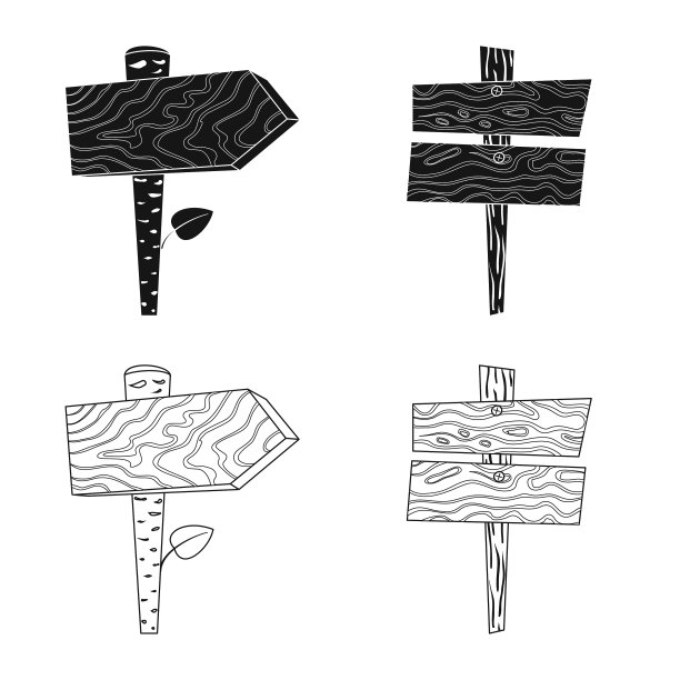 原始和森林的图标集图片下载