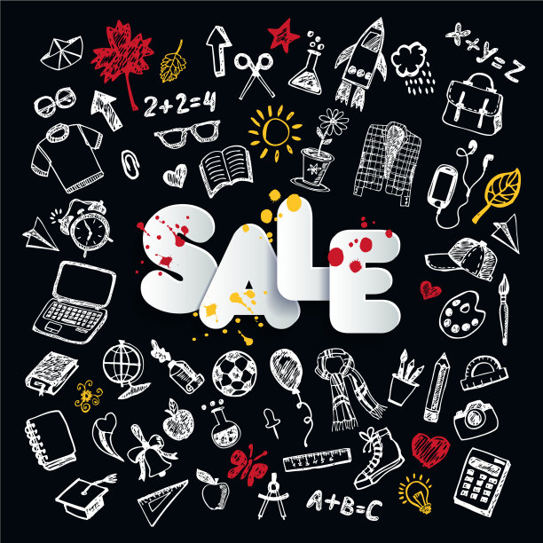 回到学校的黑板涂鸦集从出售图片下载