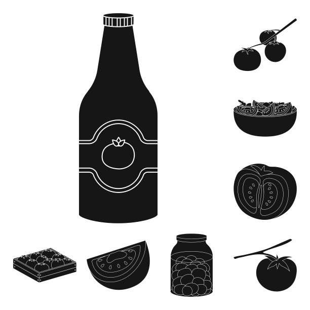 孤立对象积和自然符号集图片下载