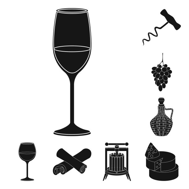 孤立的对象性质和产品符号集图片下载