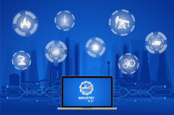 工业40概念影像工业仪器图片下载