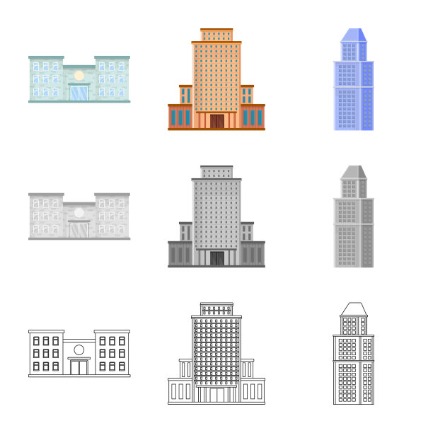 市政和中心标志图片下载