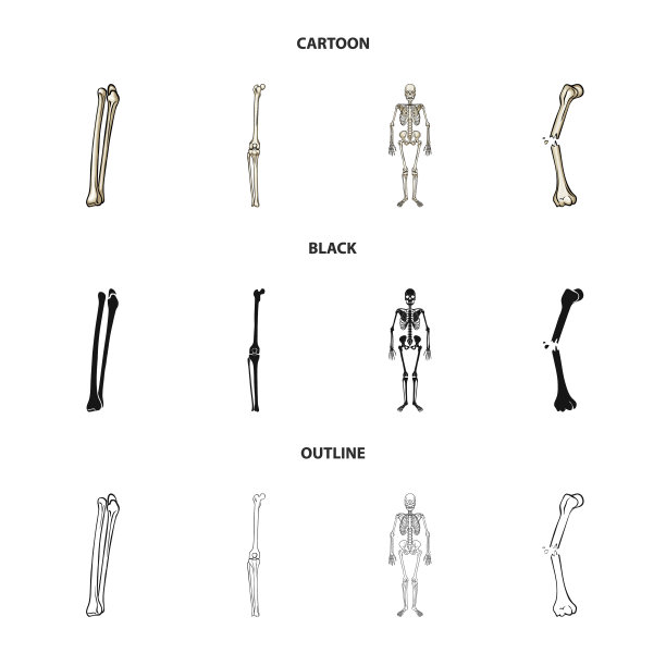 设计医药及临床标志套装图片下载