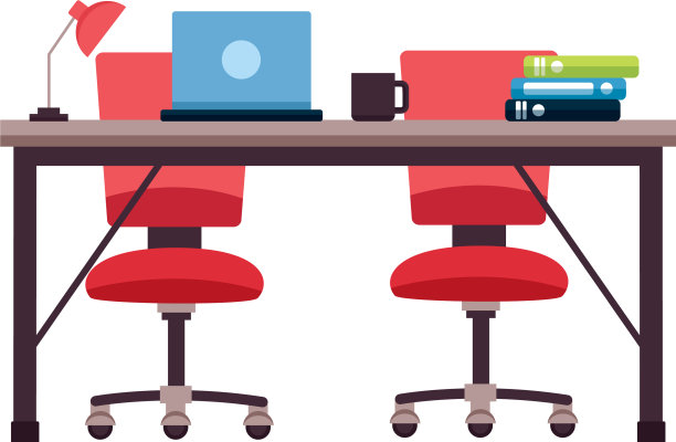 办公桌椅工作场所图片下载